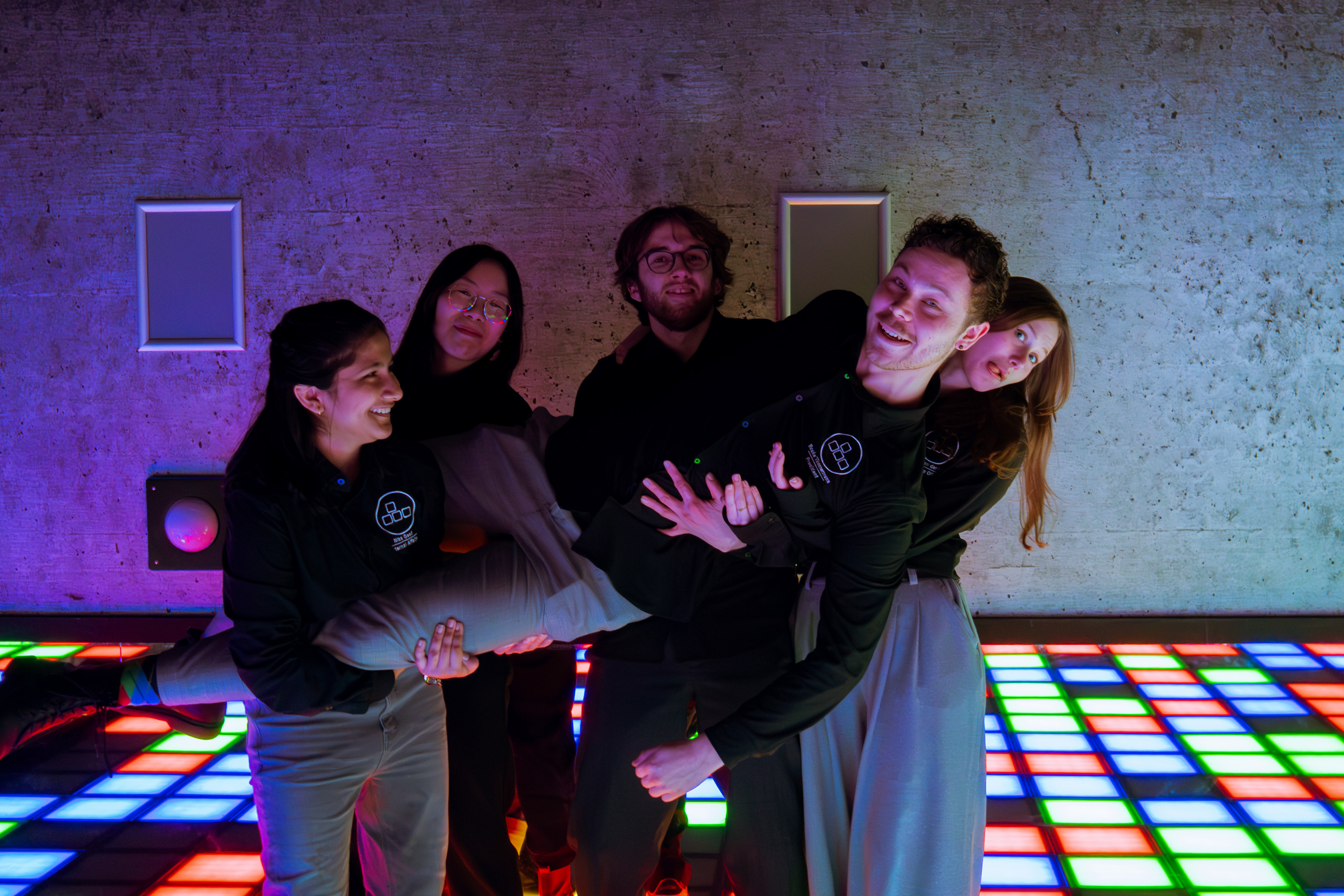 A group photo of the current board