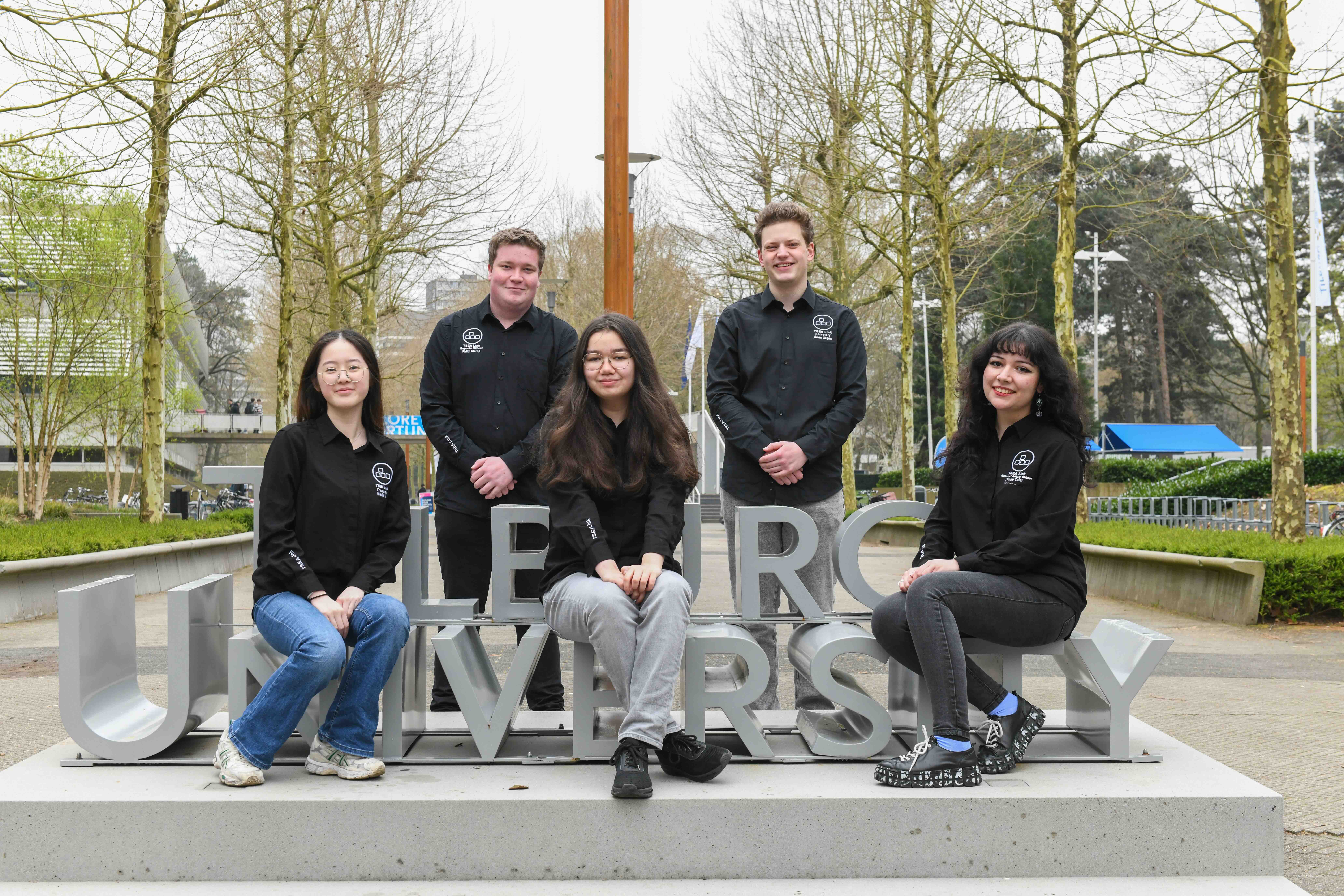 A group photo of the current board